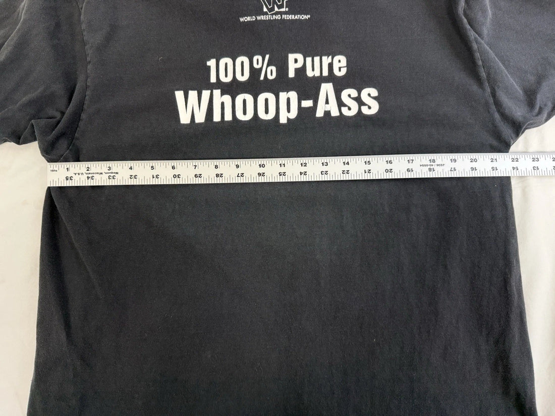 Vintage Stone Cold Steve Austin Whoop Ass Wrestling T-Shirt XL 1997 90s WWF