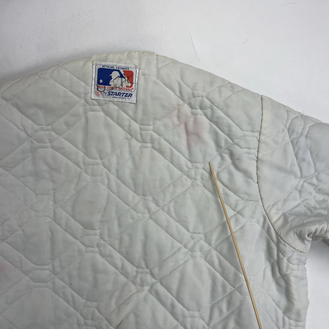 Vintage Chicago Cubs Starter Satin Bomber Jacket Size Small 80s 90s MLB