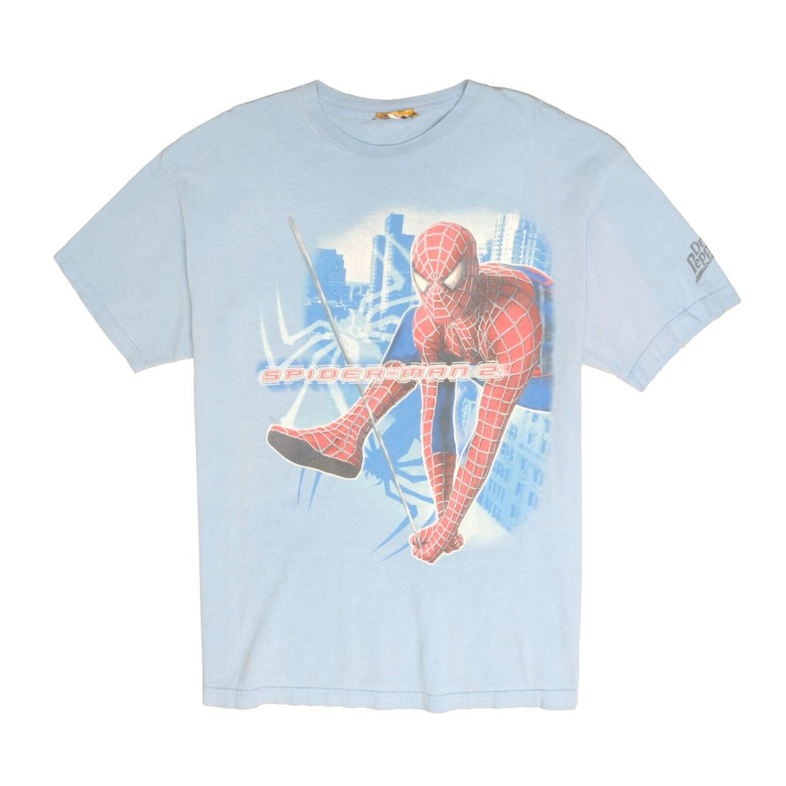 Vintage Spiderman 2 Dr Pepper T-Shirt Size Large Marvel Comics Movie Promo