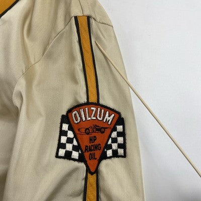 Vintage Frank Comito Racing Nomex Jacket Size Large Patches 80s