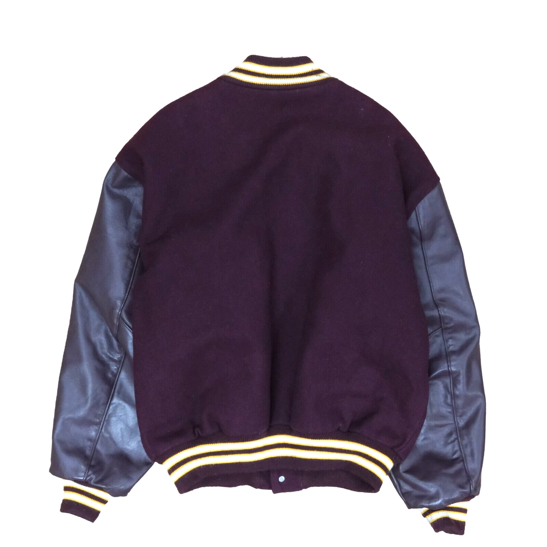 Varsity Jacket Purple&Cream