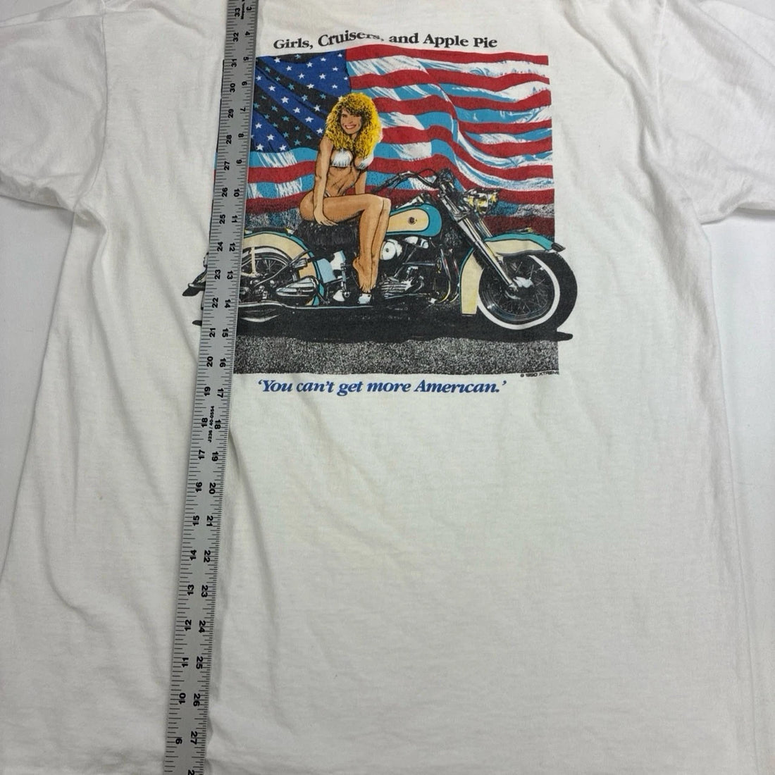 Vintage Xtreme American Girls Cruisers Apple Pie T-Shirt Size XL 90s