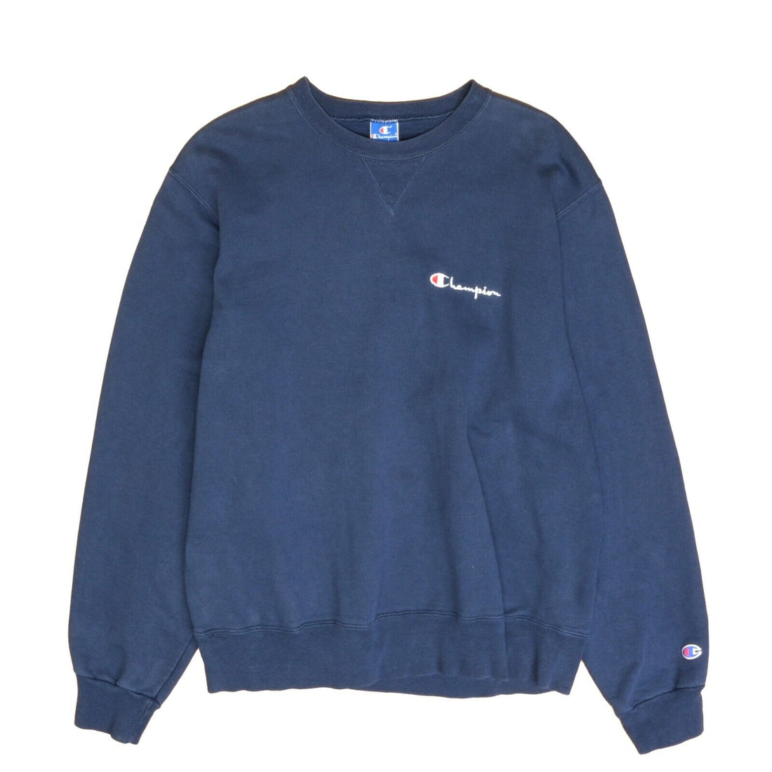 Vintage Champion Sweatshirt Crewneck Size Large Blue 80s