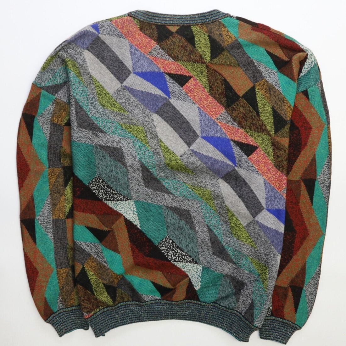 Vintage St. Croix Abstract Crewneck Sweater Size Large