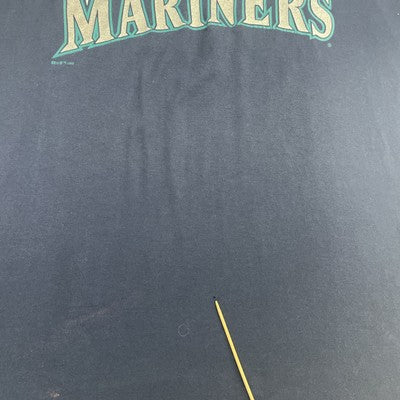 Vintage Seattle Mariners Russell Athletic T-Shirt Size 2XL 90s MLB