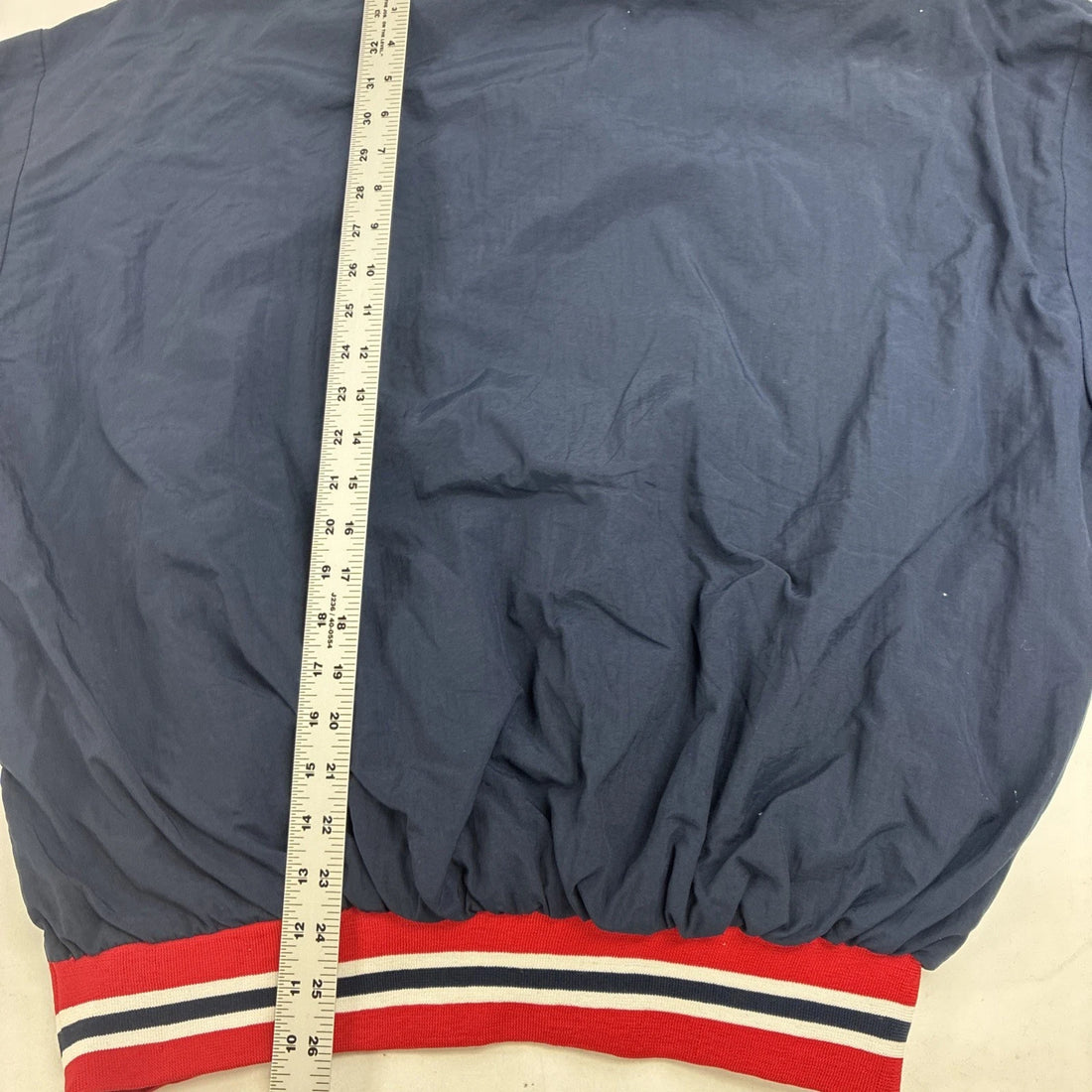 Vintage Cleveland Indians Russell Athletic Pullover Windbreaker Jacket Large MLB