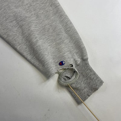 Vintage Wisconsin Lacrosse Champion Reverse Weave Sweatshirt XL Distressed 80s