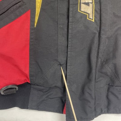Vintage Arctic Cat Snowmobile Racing Jacket Size Medium Insulated