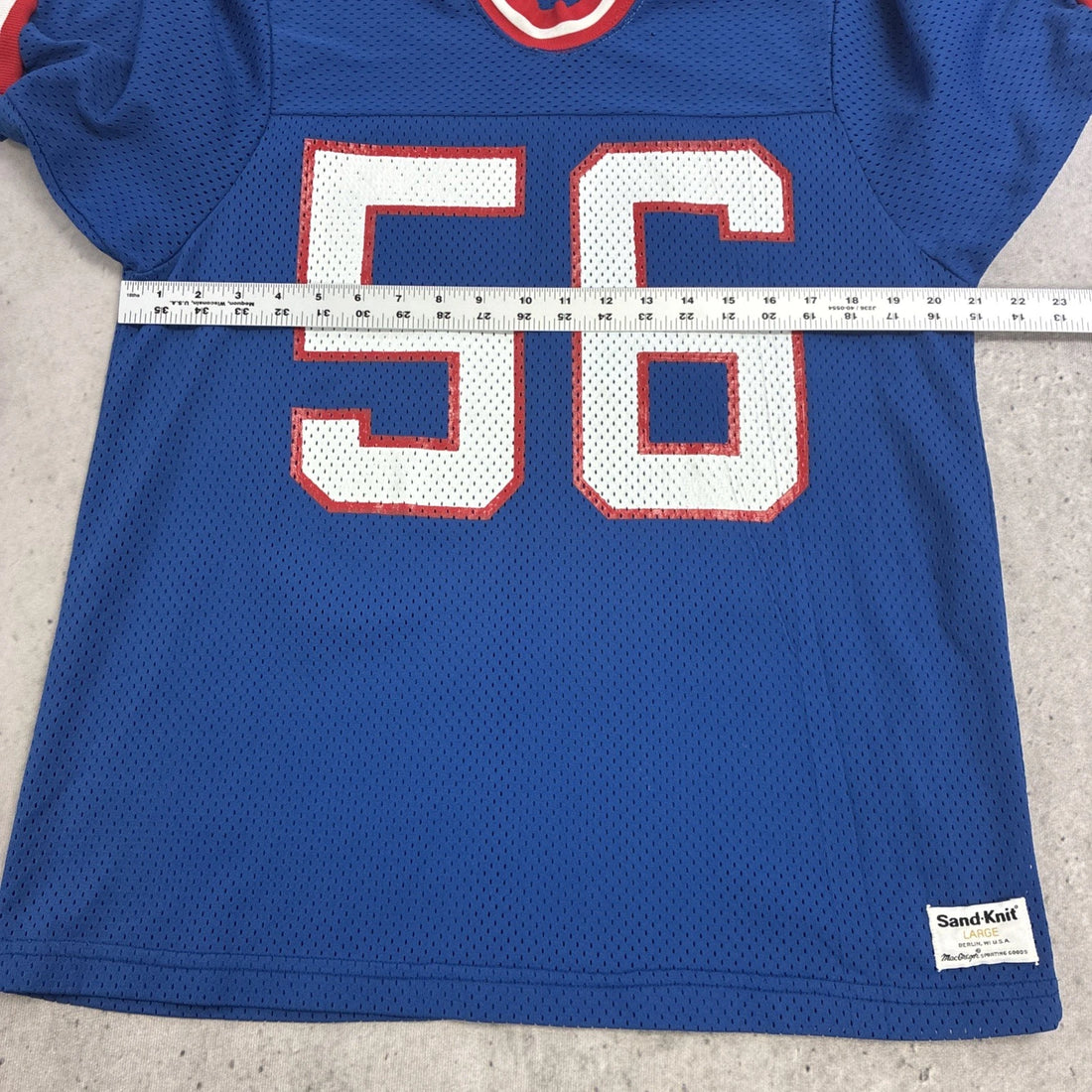 Vintage Buffalo Bills Darryl Talley MacGregor Sand-Knit Jersey Large 80s NFL
