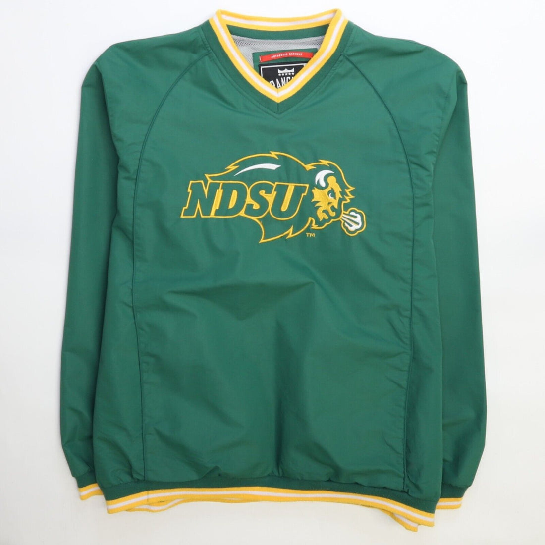 NDSU Bison Windbreaker Pullover Light Jacket Size Large NCAA