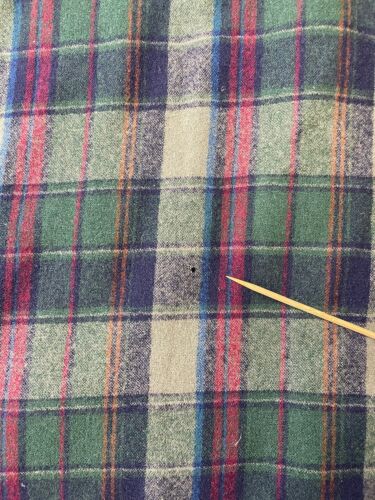 Vintage Pendleton Wool Trail Button Up Shirt Size 2XL Green Plaid