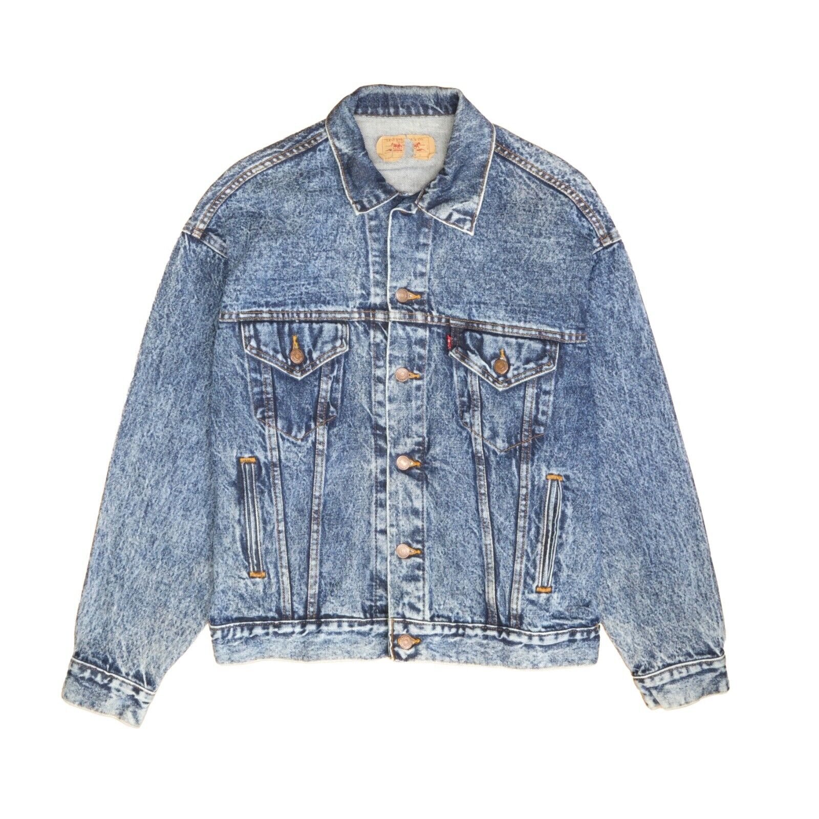 Levi acid wash denim on sale jacket