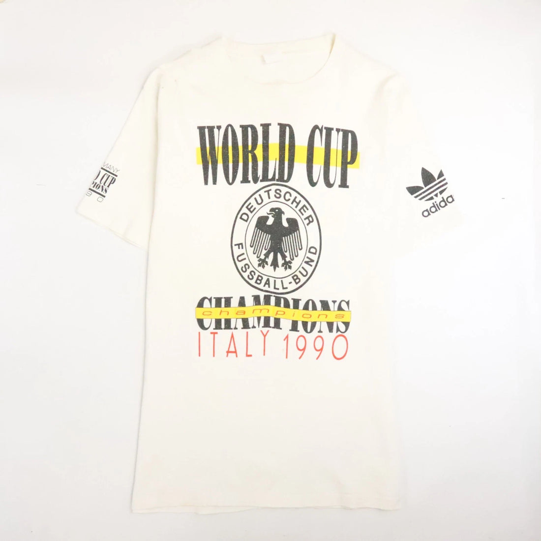 Vintage Germany World Cup Champs Italy 1990 T-Shirt XL FIFA