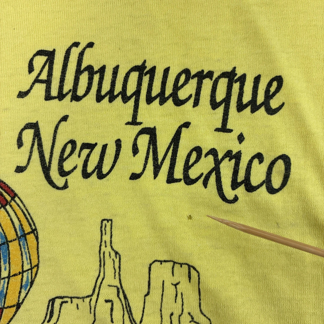 Vintage Albuquerque New Mexico Air Balloons T-Shirt Size Large 80s