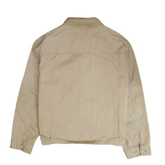 Vintage Chaps Ralph Lauren Harrington Jacket Size Large Beige – Throwback  Vault