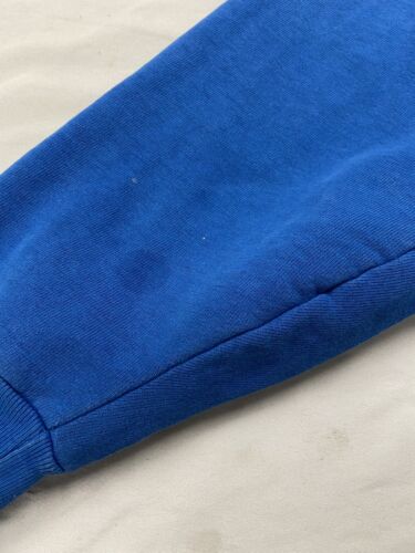 Vintage Champion Spell Out Sweatshirt Crewneck Size XL Blue 80s