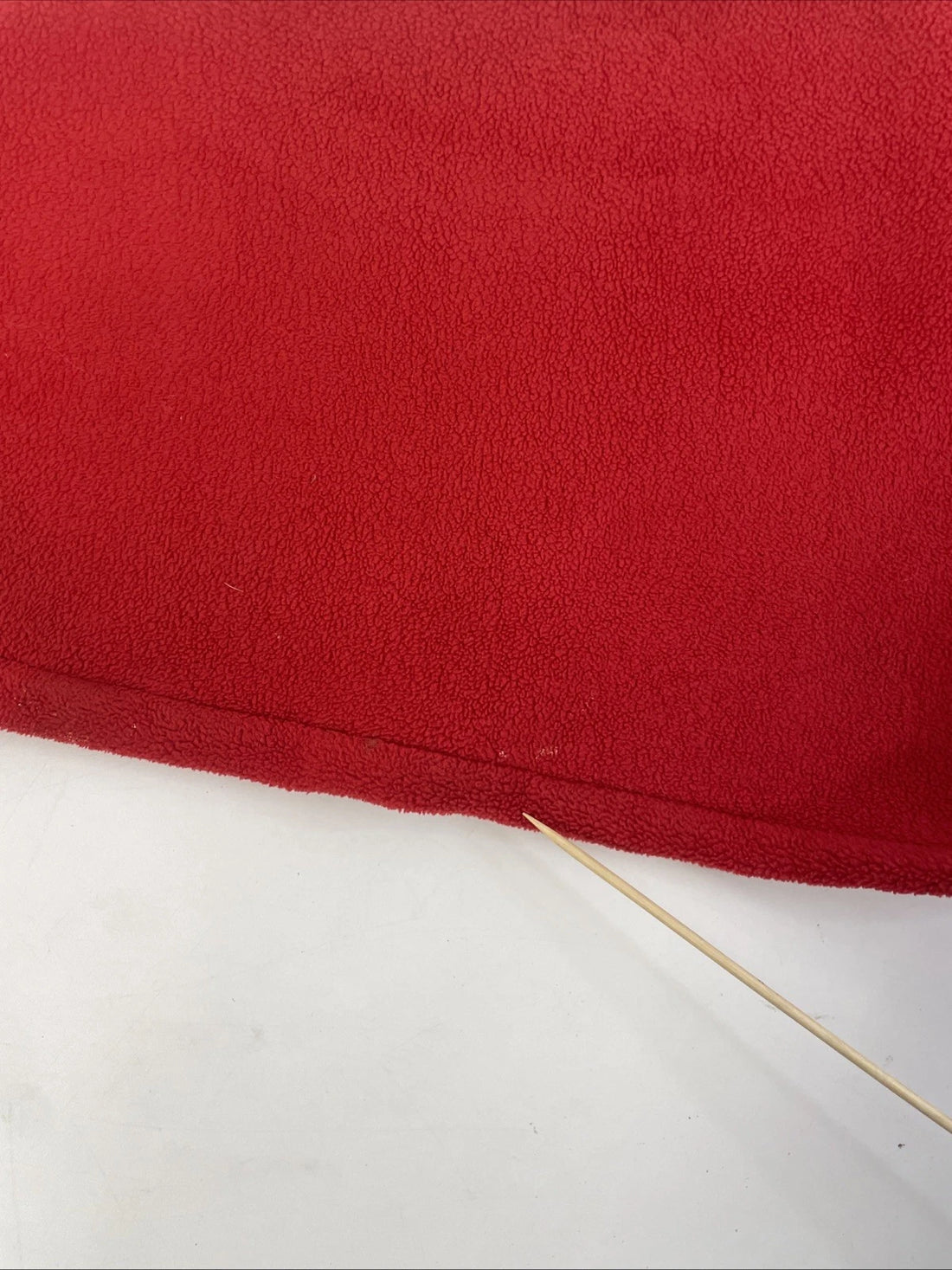 Tommy Hilfiger 1/4 Zip Pullover Fleece Jacket Size Large Red