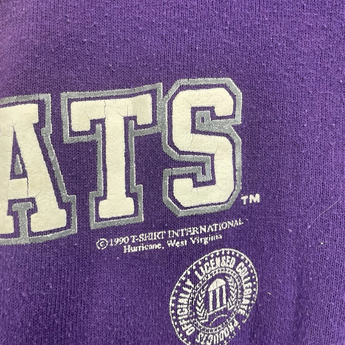Vintage K-State Wildcats Sweatshirt Crewneck Size Large 1990 90s