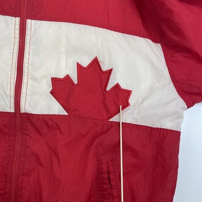 Vintage Olympics Team Canada Starter Windbreaker Jacket Size XL 90s