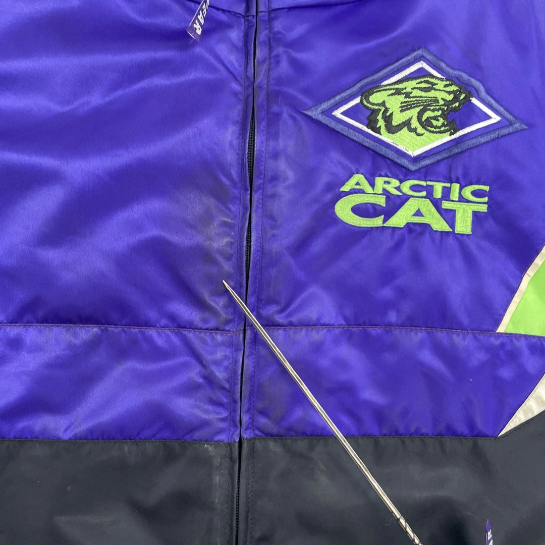 Vintage Arctic Cat Arcticwear Legend Snowmobile Racing Jacket Size XL