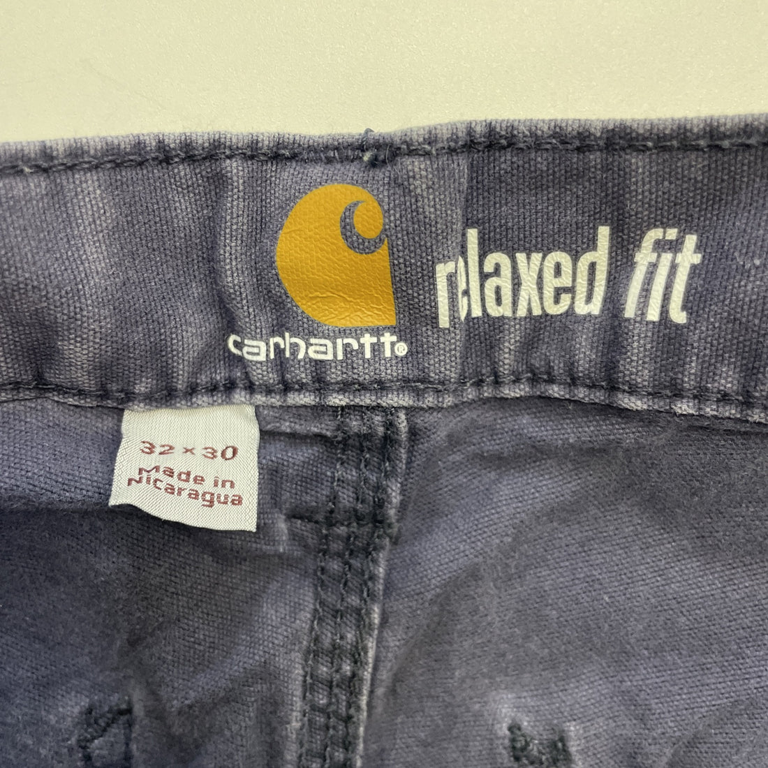 Carhartt Carpenter Work Pants Size 32 X 30 Blue