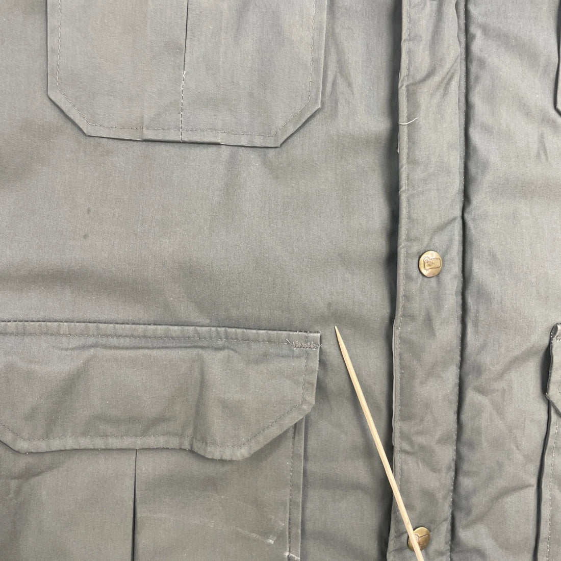 Vintage Woolrich Parka Coat Jacket Size Large Gray
