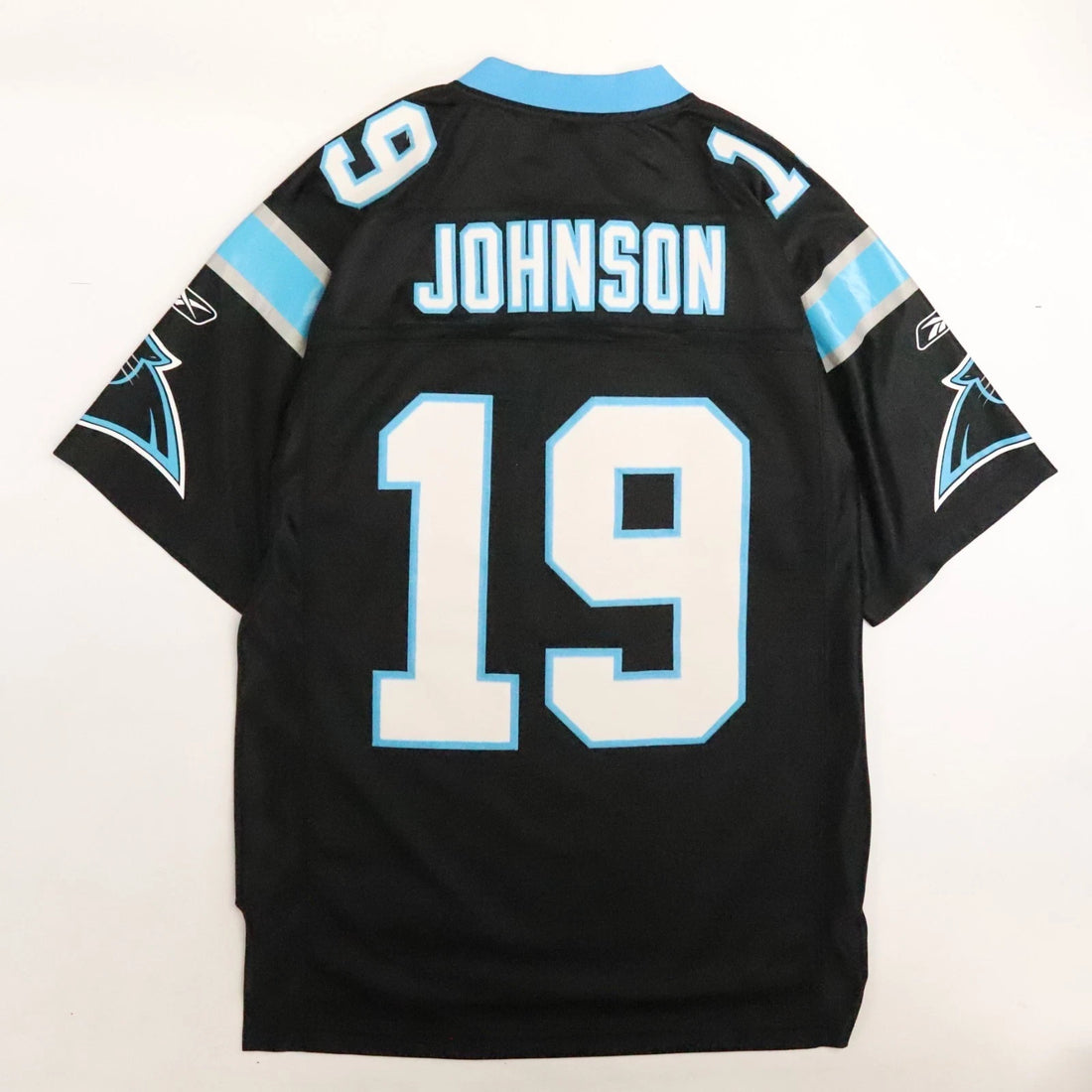 Vintage Carolina Panthers Keyshawn Johnson Reebok Jersey Size Medium NFL