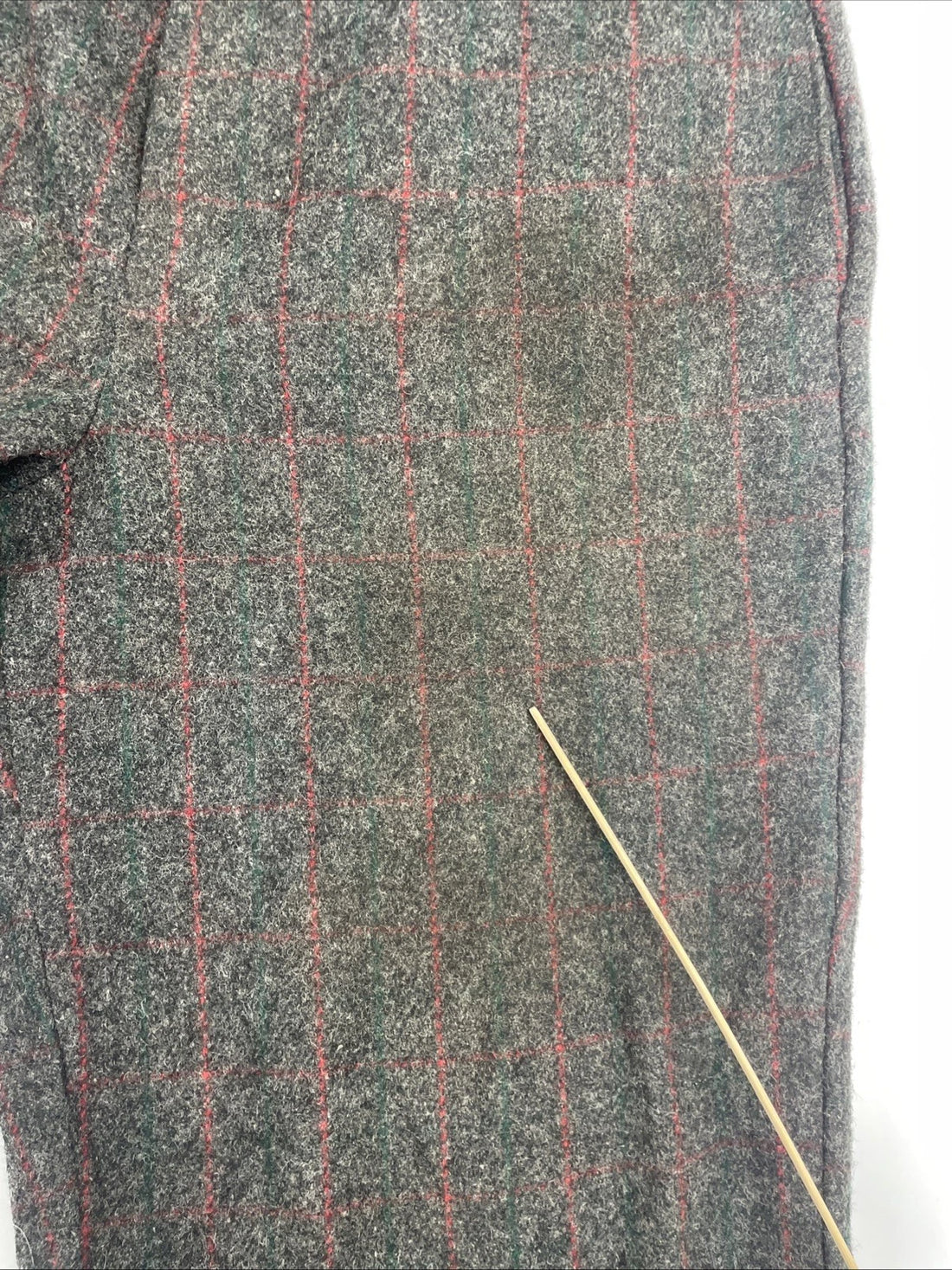 Vintage Woolrich Wool Mackinaw Hunting Plaid Pants Size 38