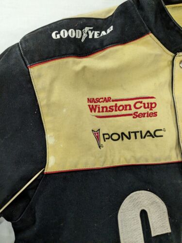 Vintage Ward Burton Cat JH Design Racing Jacket Size XL NASCAR