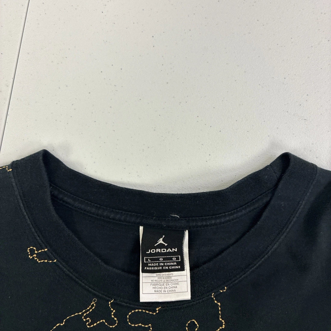 Air Jordan Worldwide T-Shirt Size Large All Over Print