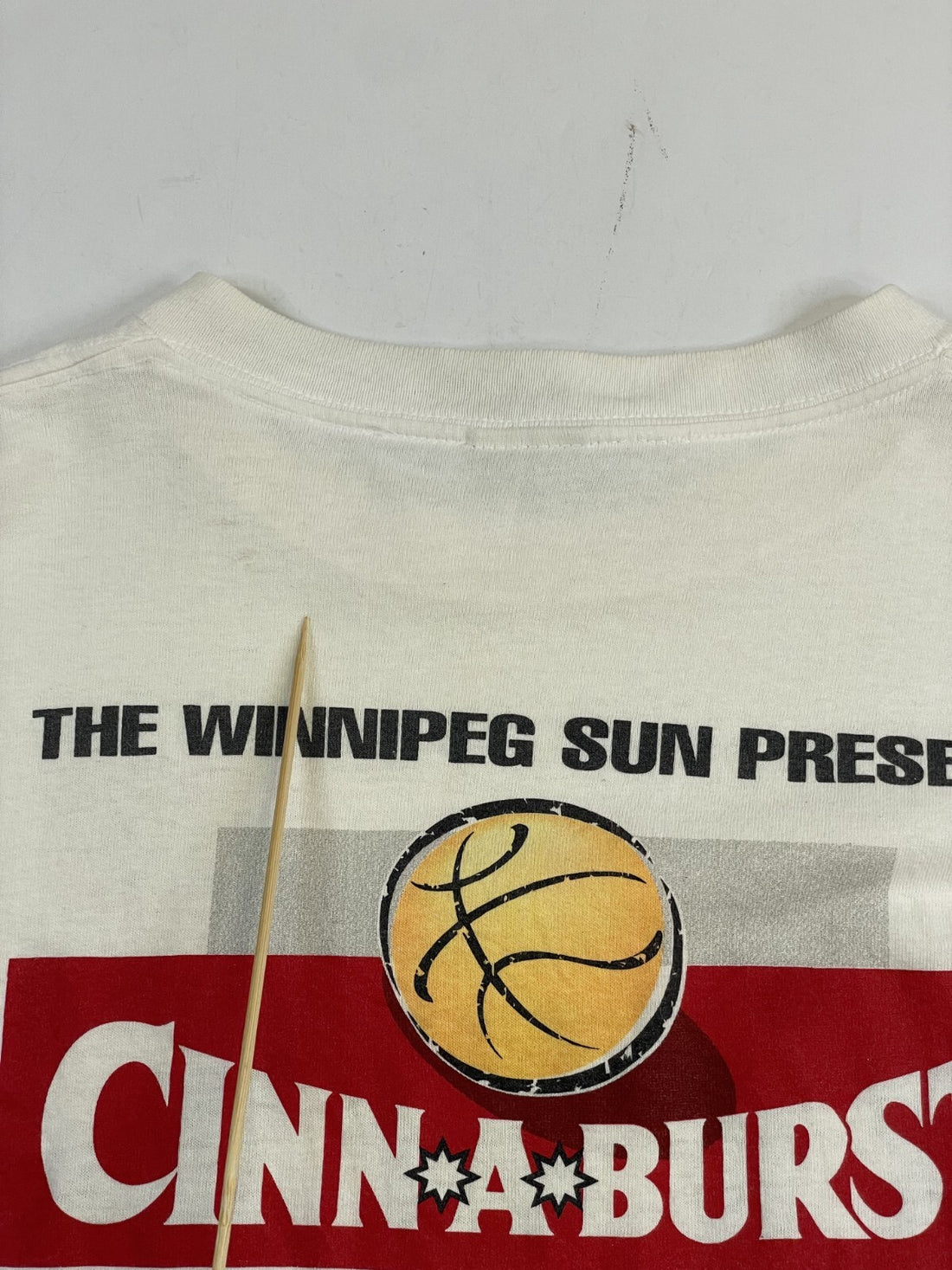 Vintage Winnipeg Cinnaburst Streetball Nike T-Shirt Size Large 1995 90s