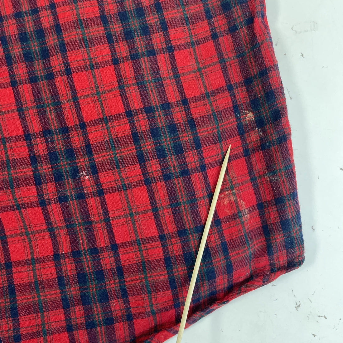 Vintage Pendleton Wool Fireside Button Up Shirt Size Large Red Plaid