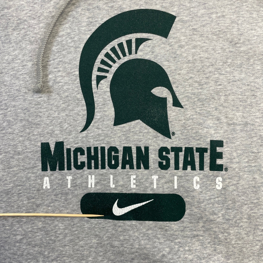 Michigan State Spartans Nike Sweatshirt Hoodie Size 2XL NCAA