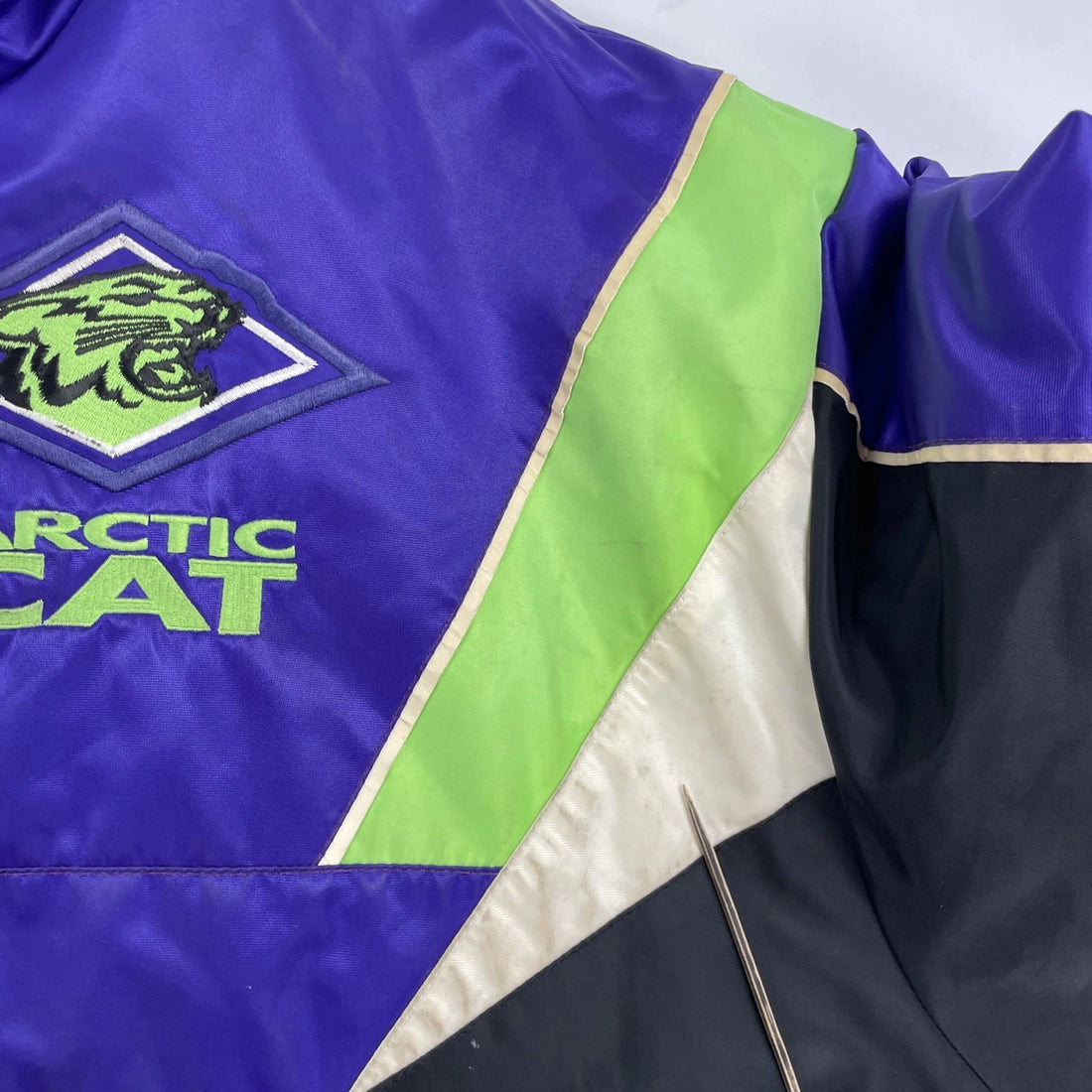 Vintage Arctic Cat Arcticwear Legend Snowmobile Racing Jacket Size XL