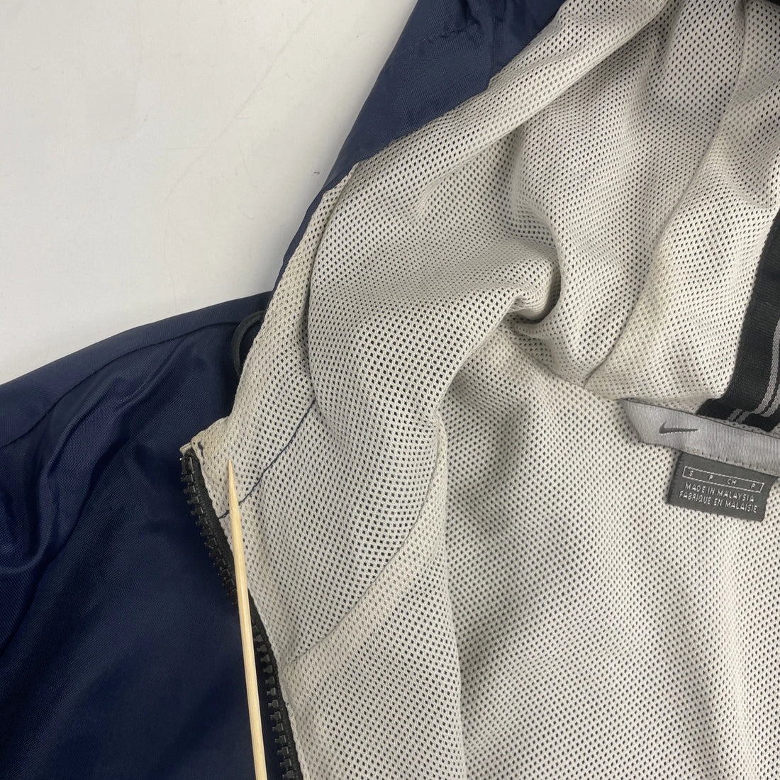 Vintage Nike Pullover Windbreaker Light Jacket Size Small Blue