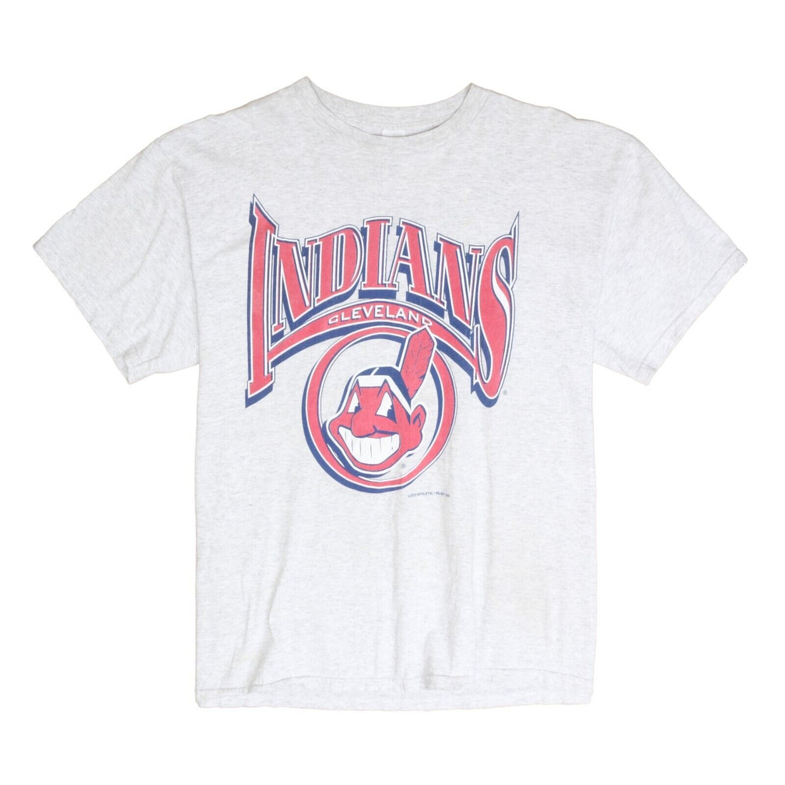 Vintage Cleveland Indians Logo 7 T-Shirt Size 2XL 1999 90s MLB