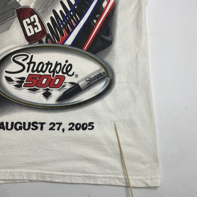 Vintage Sharpie 500 Racing T-Shirt Size XL All Over Print NASCAR