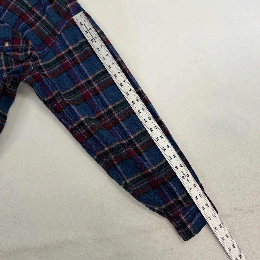 Vintage Pendleton Wool Board Button Up Shirt Size Large Plaid