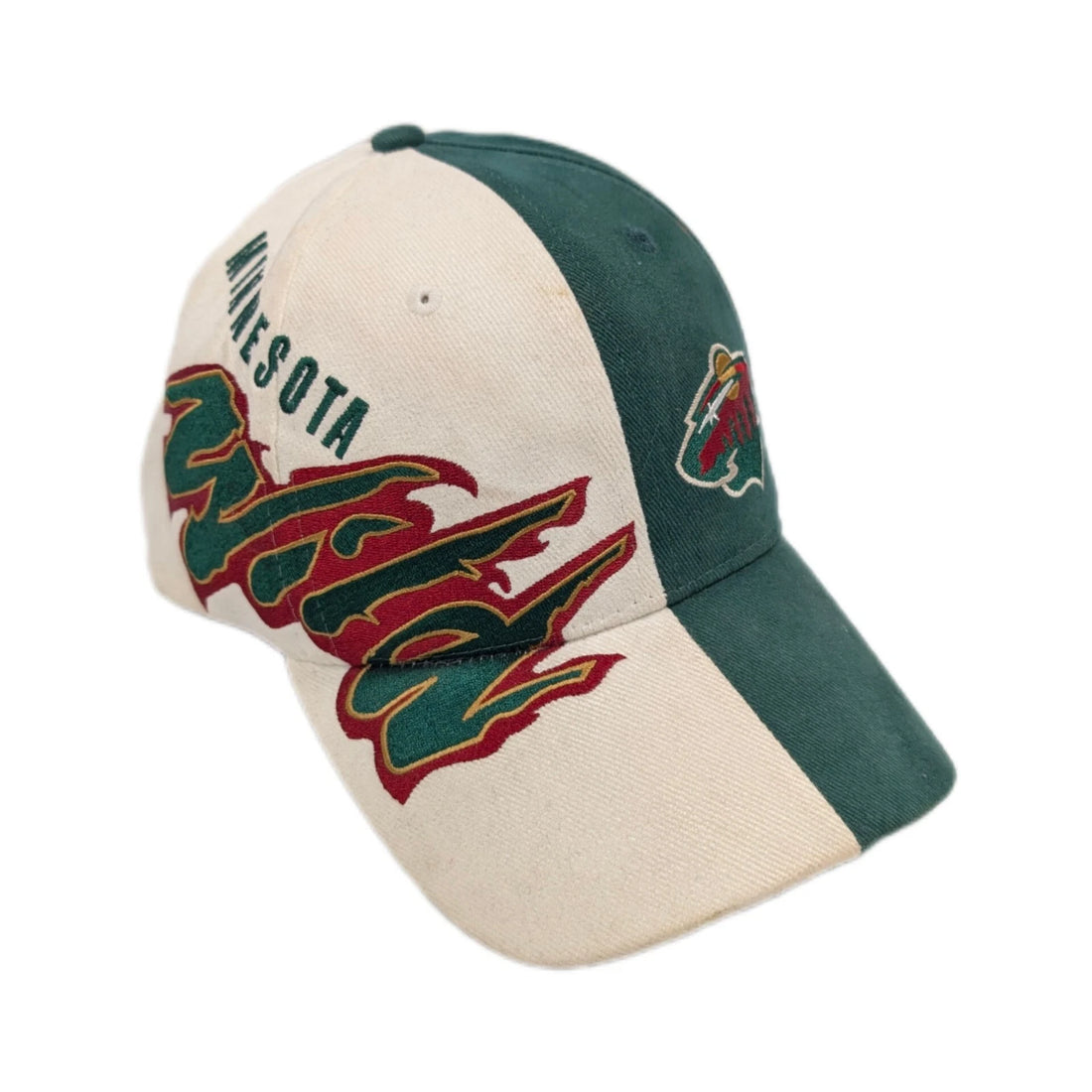 Minnesota Wild Big Logo Drew Pearson Adjustable Hat Cap OSFA NHL