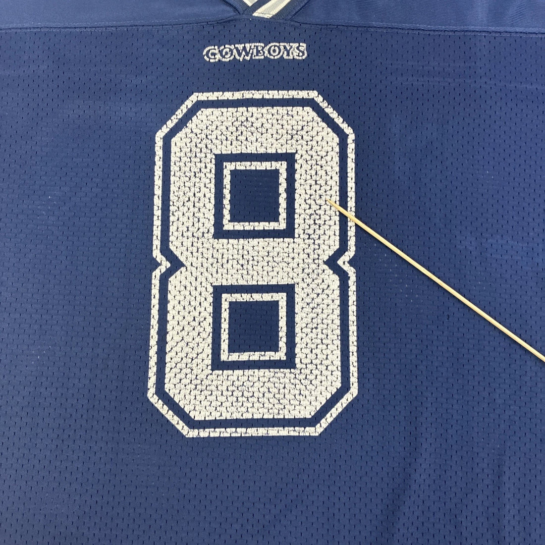 Vintage Dallas Cowboys Troy Aikman Starter Jersey Size 48 Large 1995 90s NFL