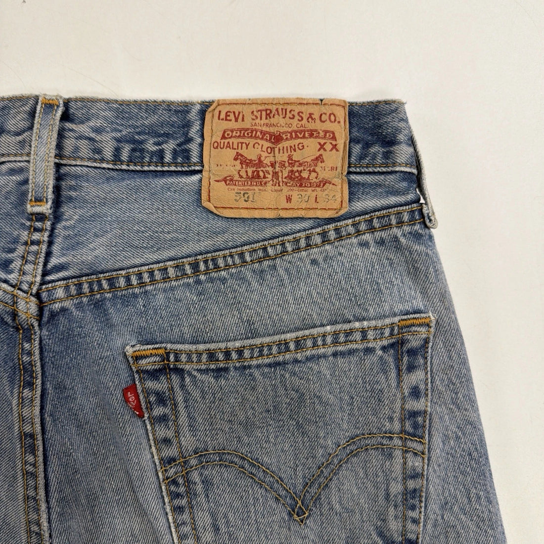 Vintage Levi Strauss & Co 501 Denim Jeans Pants 30 X 34 00501-0193