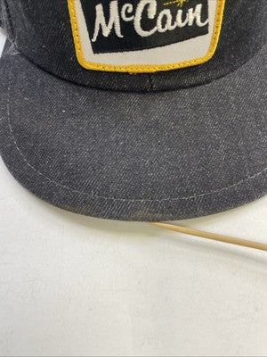 Vintage McCain Snapback Hat Cap OSFA Promo 90s