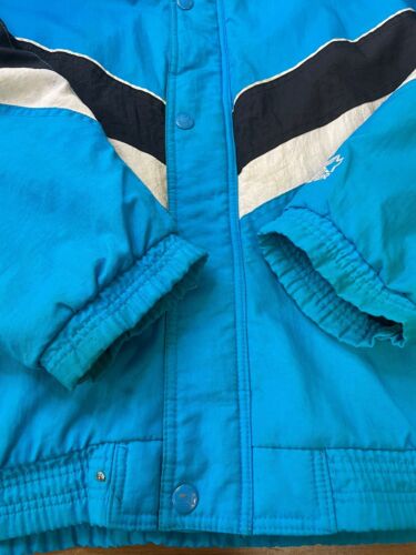 Vintage Carolina Panthers Starter Puffer Jacket Size 2XL 90s NFL