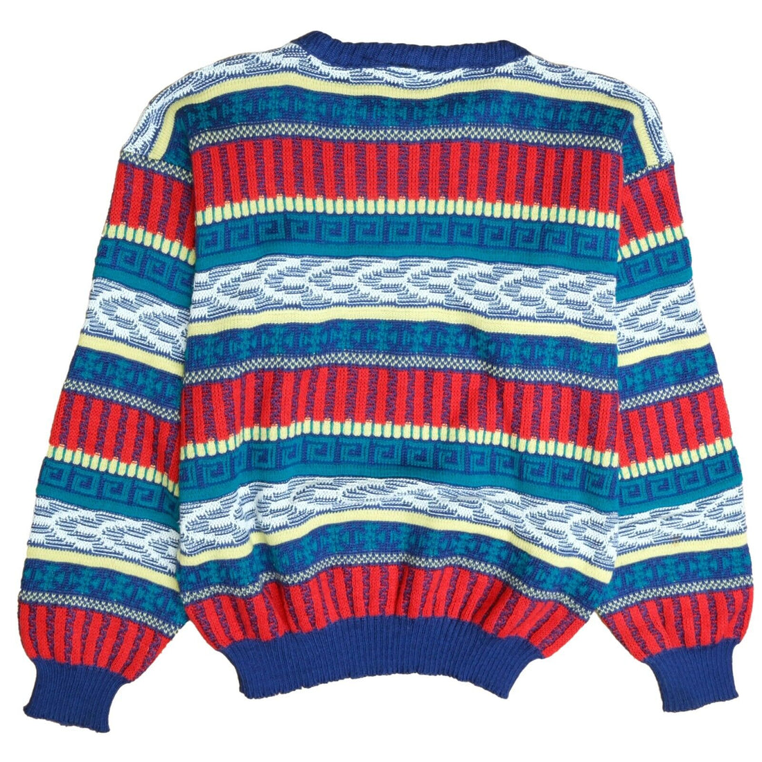 Vintage Eurobelle Knit Crewneck Sweater Size Large Pullover