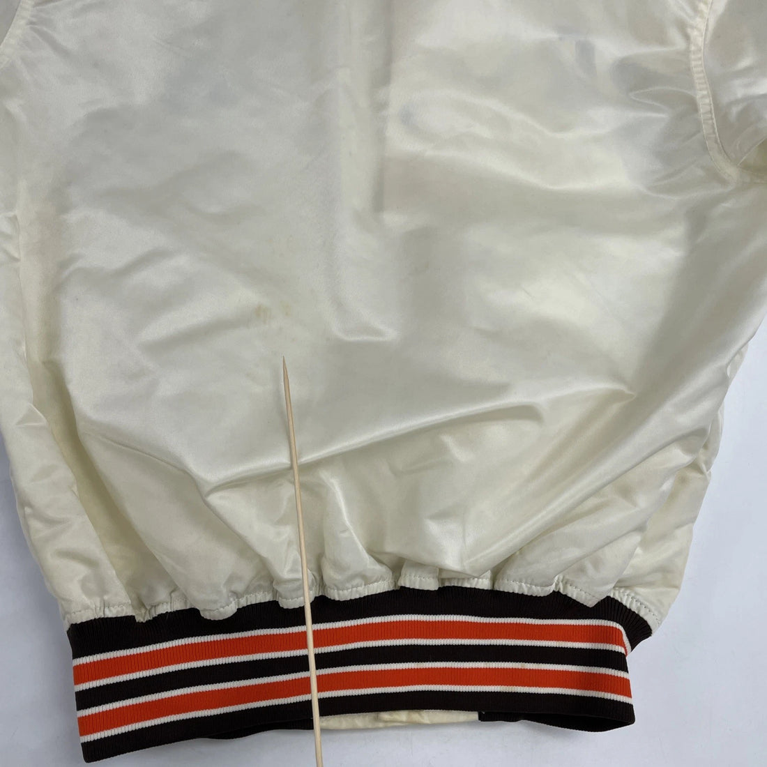 Vintage Cleveland Browns Starter Satin Bomber Jacket Size Large NFL
