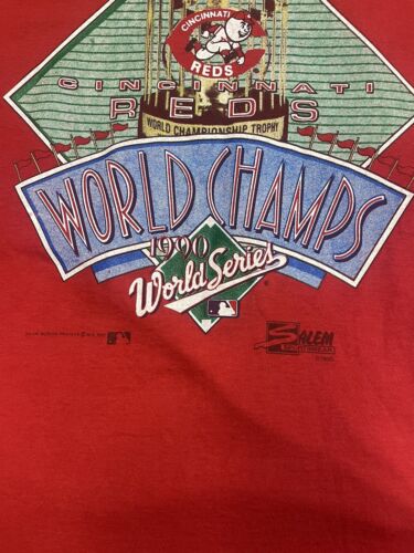 Vintage Cincinnati Reds World Series Champions T-Shirt Size Large