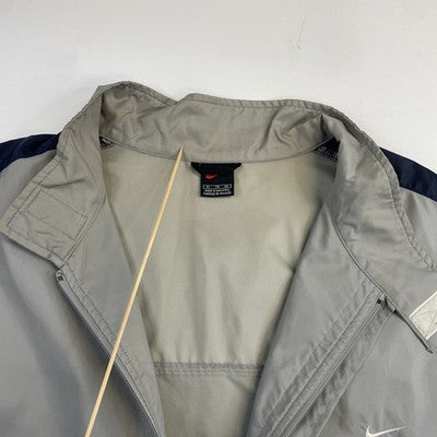 Vintage Nike Windbreaker Light Jacket Size XL Gray
