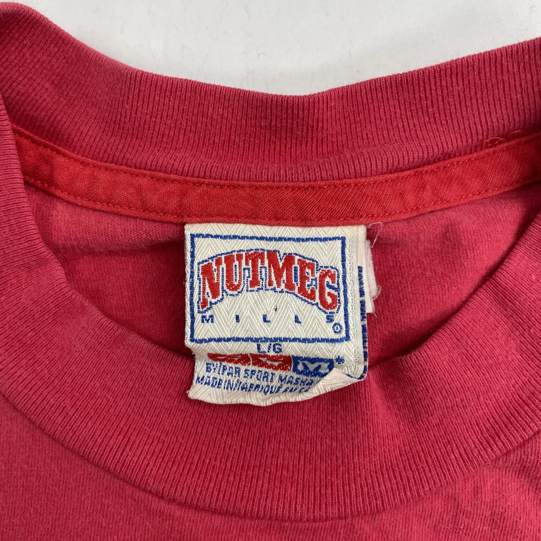 Vintage San Francisco 49ers Nutmeg T-Shirt Size Large NFL