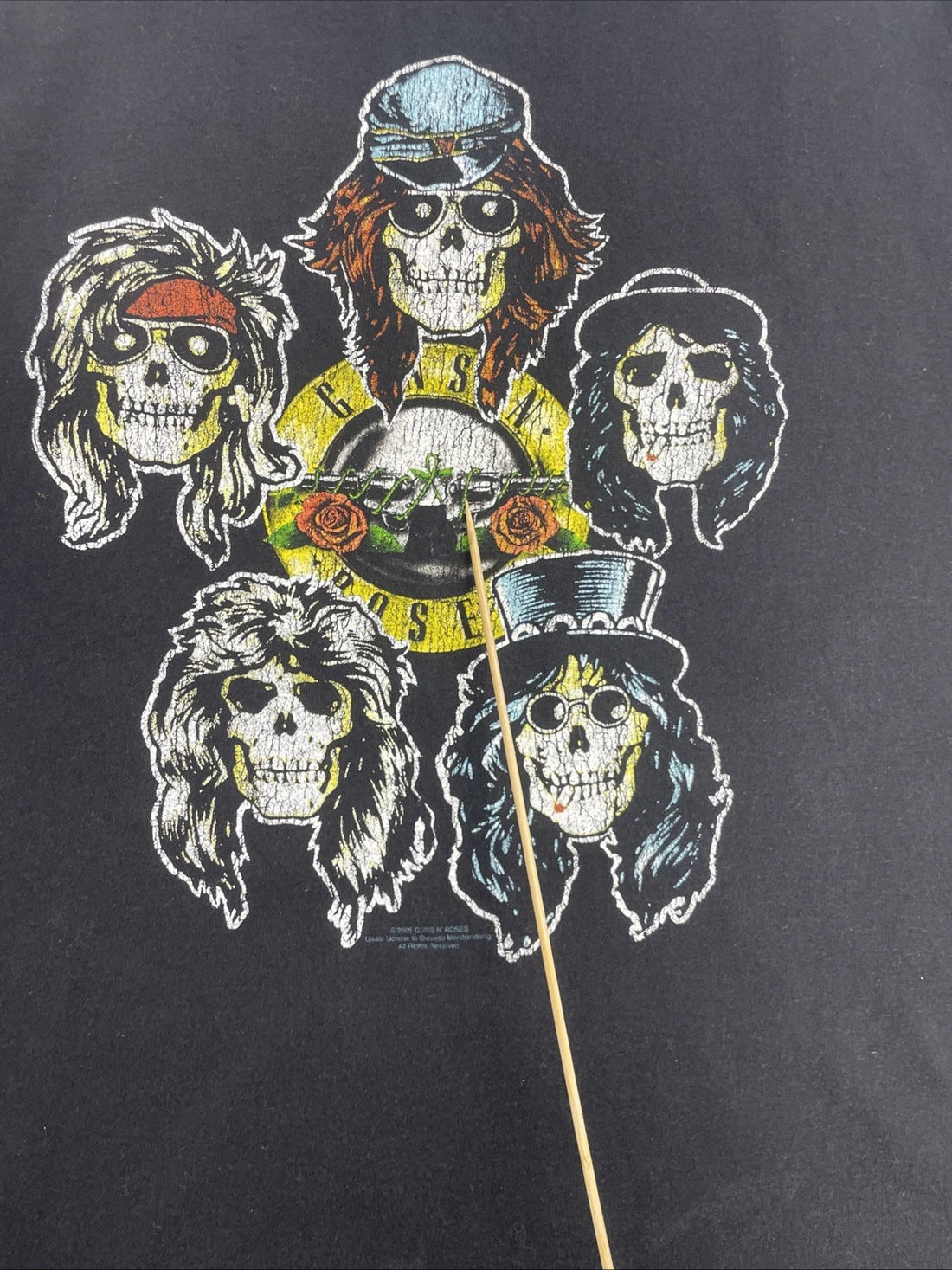 Guns N Roses T-Shirt Size 2XL Band Tee 2005