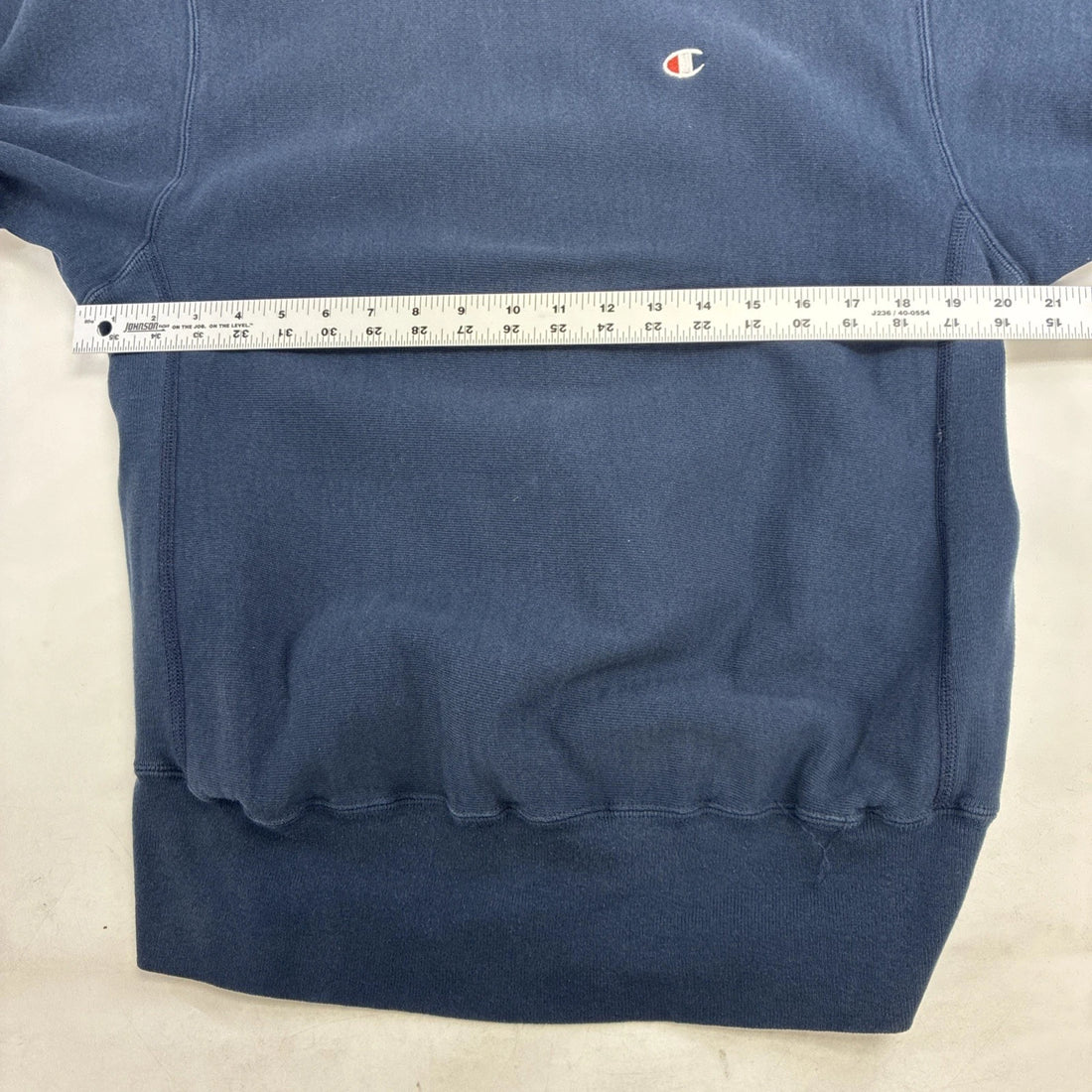 Vintage Champion Reverse Weave Crewneck Sweatshirt Size Large Blue 90s